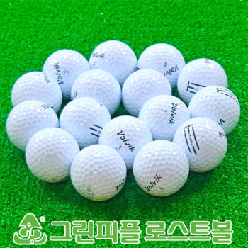 볼빅 TOUR V3 화이트 3피스 B+급 로스트볼 16개